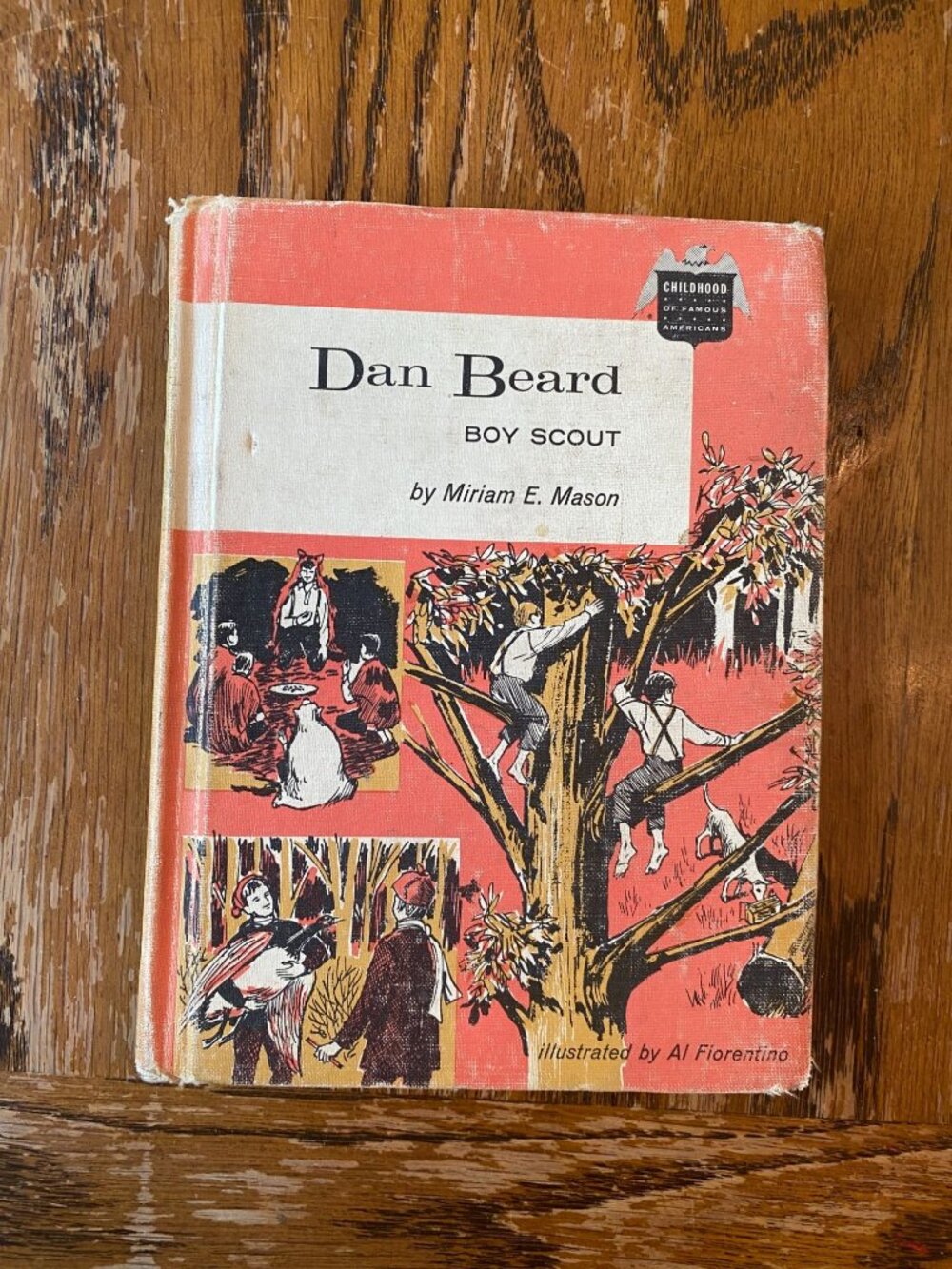 Dan Beard Boy Scout Pioneer by Jerry Seibert, Illustrated 1963 Childhood of Famo